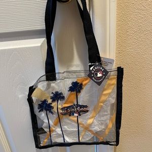 2 NWT clear Dodger reusable bags.